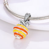925 Sterling Silver Bee Charm for Bracelets Fine Jewelry Women Pendant Necklace