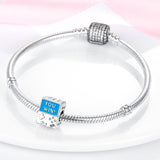 925 Sterling Silver Game Charm for Bracelets Fine Jewelry Women Pendant Necklace