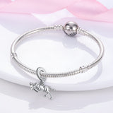 925 Sterling Silver Bull Charm for Bracelets Fine Jewelry Women Pendant