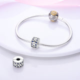 925 Sterling Silver Celestial Clip Charm for Bracelets Fine Jewelry Women Pendant