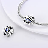 925 Sterling Silver Ancient Egyptian Symbols Charm for Bracelets Fine Jewelry Women Pendant