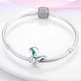 925 Sterling Silver Dinosaur Charm for Bracelets Fine Jewelry Women Pendant