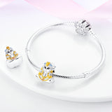 925 Sterling Silver Cleopatra Charm for Bracelets Fine Jewelry Women Pendant