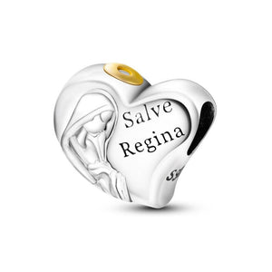 925 Sterling Silver Salve Regina Charm for Bracelets Fine Jewelry Women