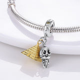 925 Sterling Silver Egyptian Mummy Charm for Bracelets Fine Jewelry Women Pendant