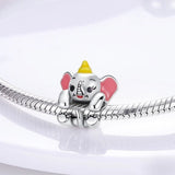 925 Sterling Silver Little Elephant Charm
