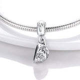 925 Sterling Silver Teacup Dangle Charm for Bracelets Fine Jewelry Women