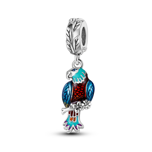 925 Sterling Silver Eagle Charm for Bracelets Fine Jewelry Women Pendant
