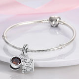 925 Sterling Silver Coffee And Book Charm for Bracelets Fine Jewelry Women