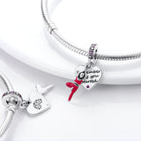 925 Sterling Silver Yoga Charm for Bracelets Fine Jewelry Women